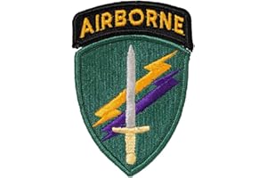 Marlow White AGSU PATCH, U.S. Army Civil Affairs & Psychological Ops. Cmd. (with rocker)