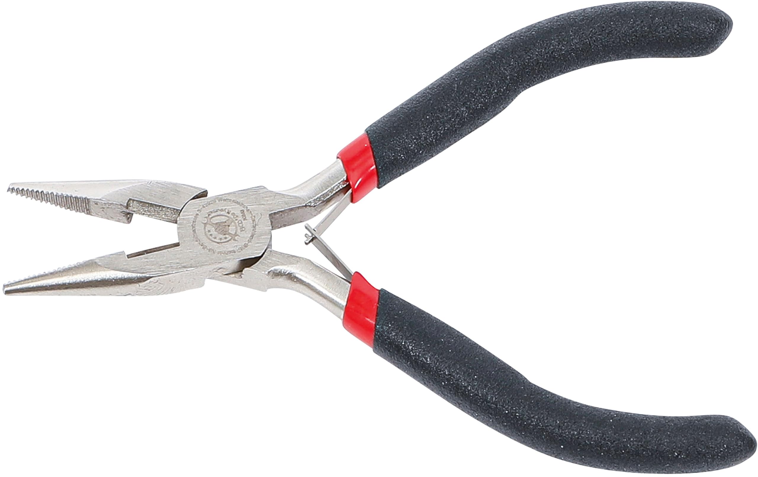 BGS Diy 90383 | Electronic Long Nose Pliers | straight | spring loaded | 120 mm