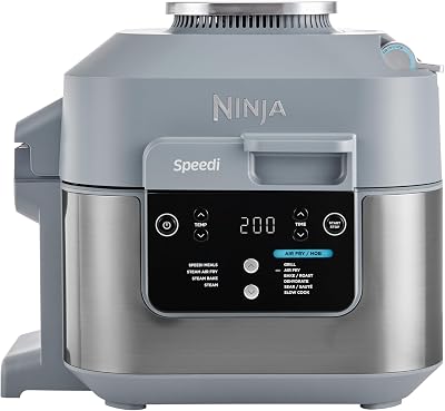 Ninja Speedi 10-in-1 Rapid Cooker Air Fryer 5.7L Sea Salt Grey ON400UK
