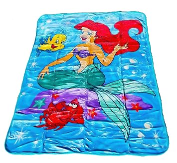 little mermaid baby blanket