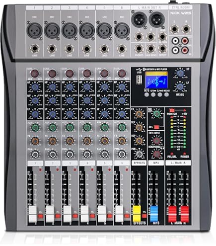 Amazon.com: Zoom LiveTrak L-12-12-Channel Digital Mixer
