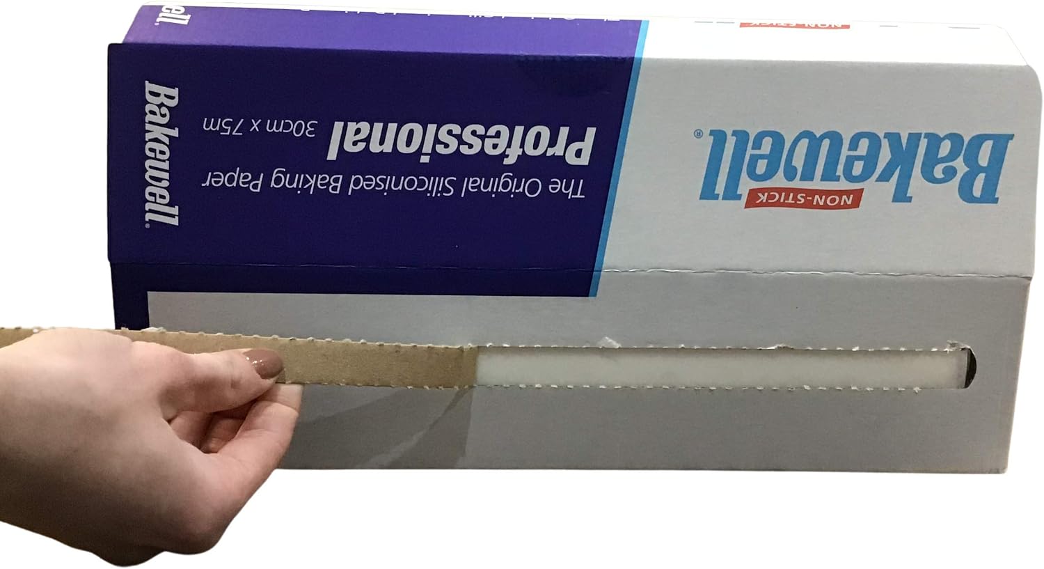 Non-Stick Baking Parchment Paper Roll 30cm x 75m by Bakewell for Home and Catering, White - Image 3