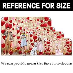 Swepuck 10x8ft Rustic Wooden Valentine's Day