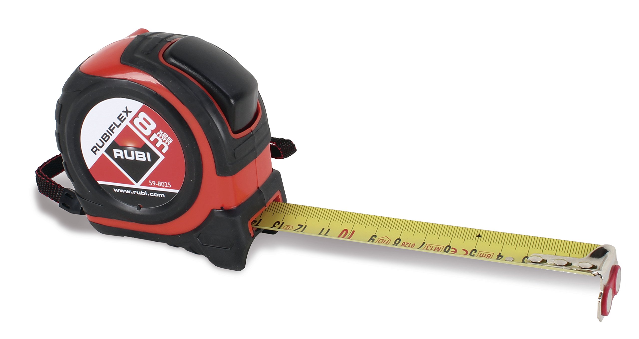 Rubi 75902 8 m x 25 mm Rubiflex Measuring Tape