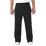 jerzees nublend open bottom sweatpants