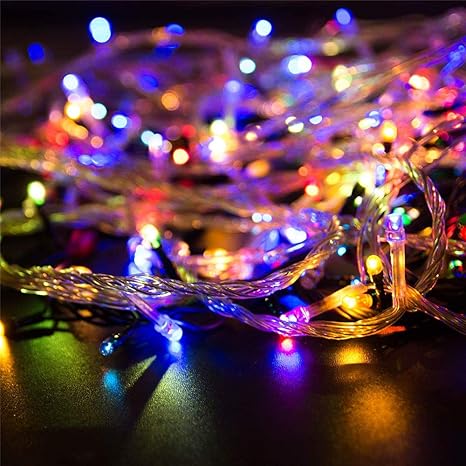 cadena de luces serie navidena 500 luces led 25 metros 8 modos de luz decorativas para uso en boda fiestas cumpleanos navidad halloween