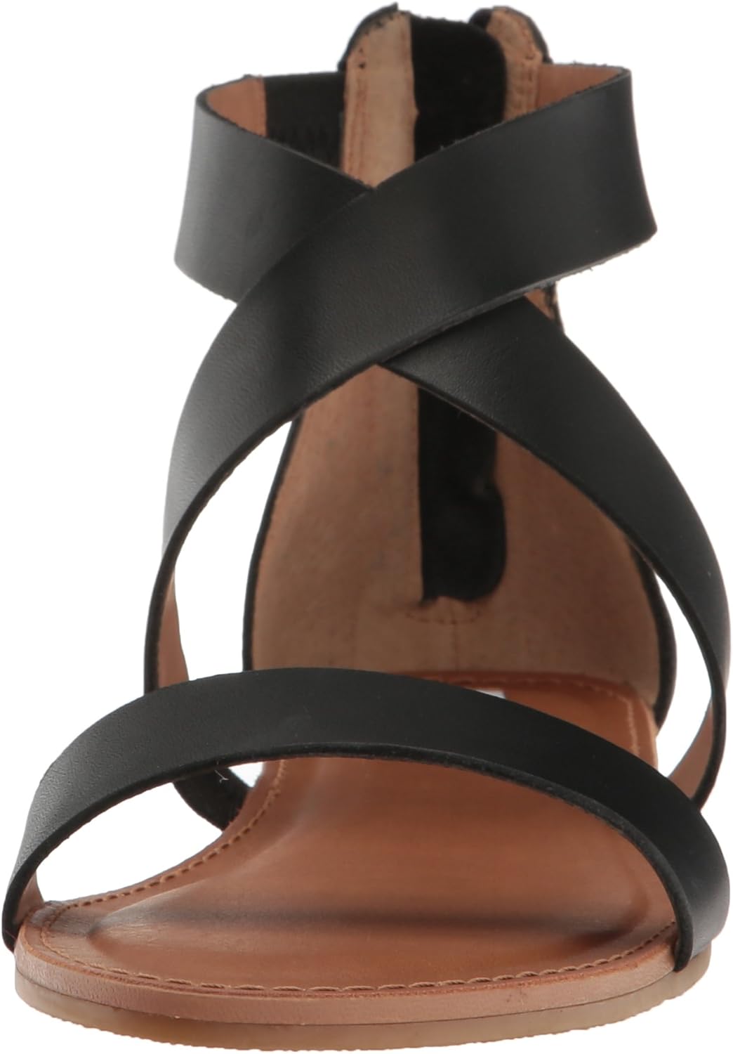 steve madden halley cognac leather sandals
