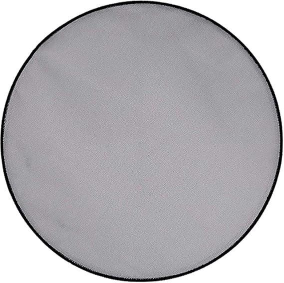 Wood.L Feuerfester Teppich Kamin Runde Feuerfeste Stoff Matte