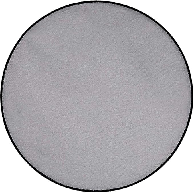 Wood.L Feuerfester Teppich Kamin Runde Feuerfeste Stoff Matte