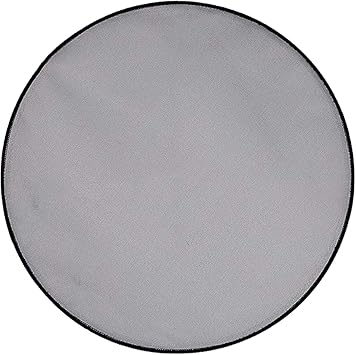 Wood.L Feuerfester Teppich Kamin Runde Feuerfeste Stoff Matte