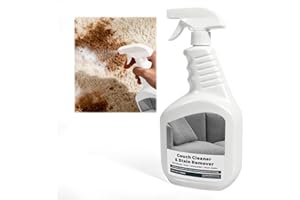 FAVIRZCE Couch Cleaner & Stain Remover Spray: Strength Multi-Surface Upholstery Cleaner - Pet-Safe Non-Toxic Quick-Drying for Fabric Sofas Carpet Furniture Couches & Car Interiors