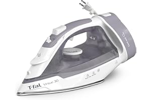 T-fal Virtuo, Steam Iron, 1500 W, Retractable Cord Reel System, Ceramic Soleplate, Auto Off