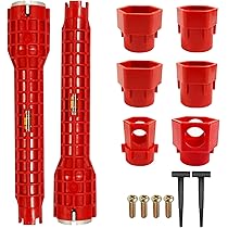 Clé De Robinet 14 En 1, Clé D'évier, Outil D'installation De Plomberie D'évier, Outil De Clé