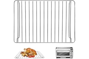 GWYSY Countertop Toaster Oven Accessories for Hamilton Beach Convection Oven, 12.6×9 in Food Grade Stainless Steel Toaster Ov