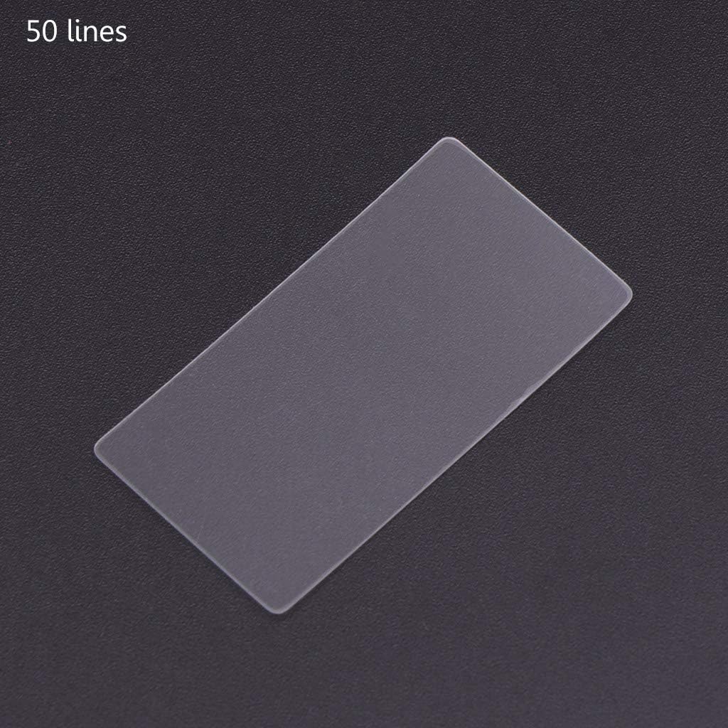Qiman 36 x 38 mm Nano Engraving PET Transmission Bending Grid Ultra Precision