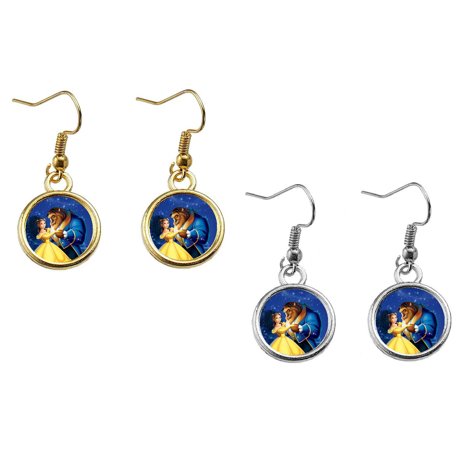 Earrings Beauty & the Beast Maid Belle Earrings