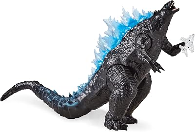 MonsterVerse Godzilla vs Kong Supercharged Godzilla Action Figure with Fighter
