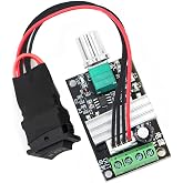NEWNEWLIU DC6V-28V-3A-80W Motor Speed Controller | PWM Speed Adjustable Reversible Switch 1203BB Motor Driver Reversing for Fan, Fish Tank Pump
