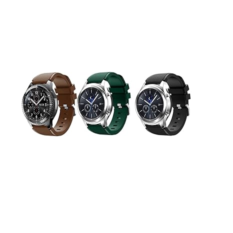 Tabcover Smart Watch Correa,3 Colors 22mm Soft Silicone Sports ...