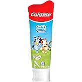 Colgate Kids Bluey Toothpaste with Fluoride, Fights Cavities, Mild Fruit Flavor, Sugar Free, 4.6 Oz Tube