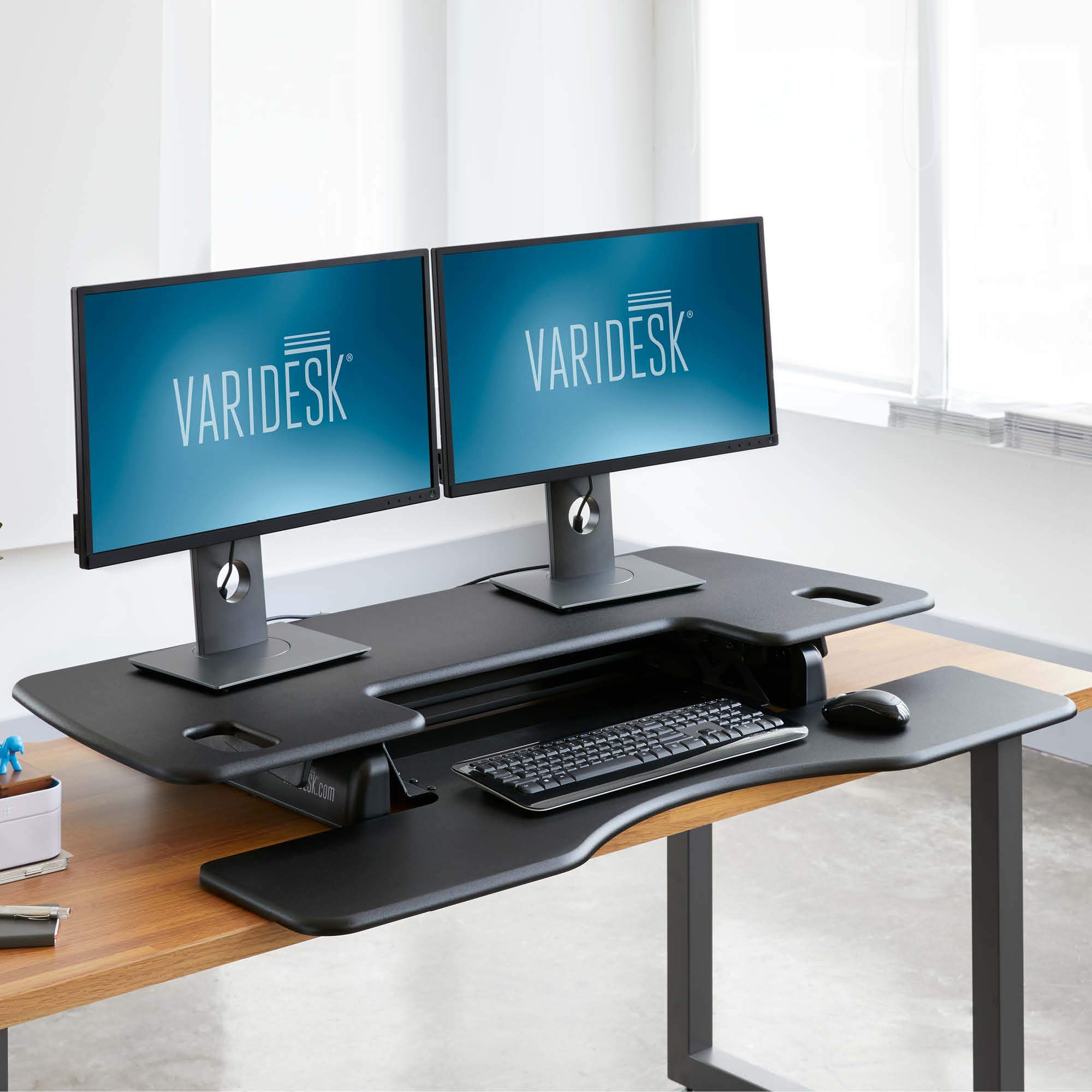 VARIDESK Height Adjustable Standing Desk Converter ProPlus 48