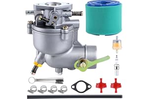 YDO Carburetor for B&S 194412 190432 190402 195422 190400 170401 7HP 8HP 9HP Horizontal Engines Generator Troybilt, Carb Replace OEM # 390323 394228 398170