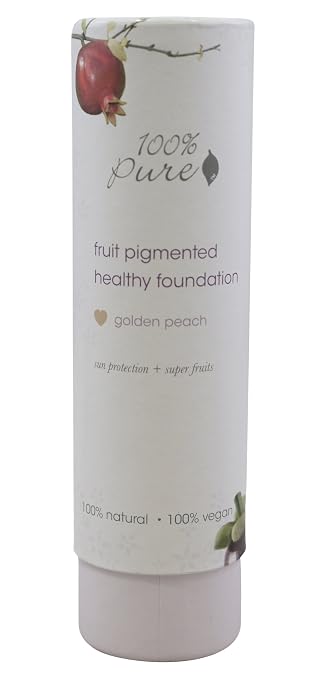 Foundation Full Coverage Peach Bisque w/ Sun Protection 100% Pure Foundation Full Coverage Peach Bisque w/ Sun Protection 100% Pure