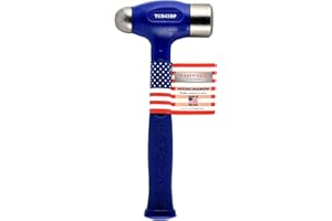 Trusty-Cook Ball Peen Dead Blow Hammer (43oz, Blue)