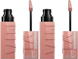 Maybelline SuperStay Vinyl Ink Lip Colour 95 Captivated Pack of 2