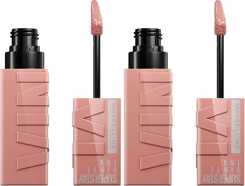 Maybelline SuperStay Vinyl Ink Lip Colour 95 Captivated Pack of 2