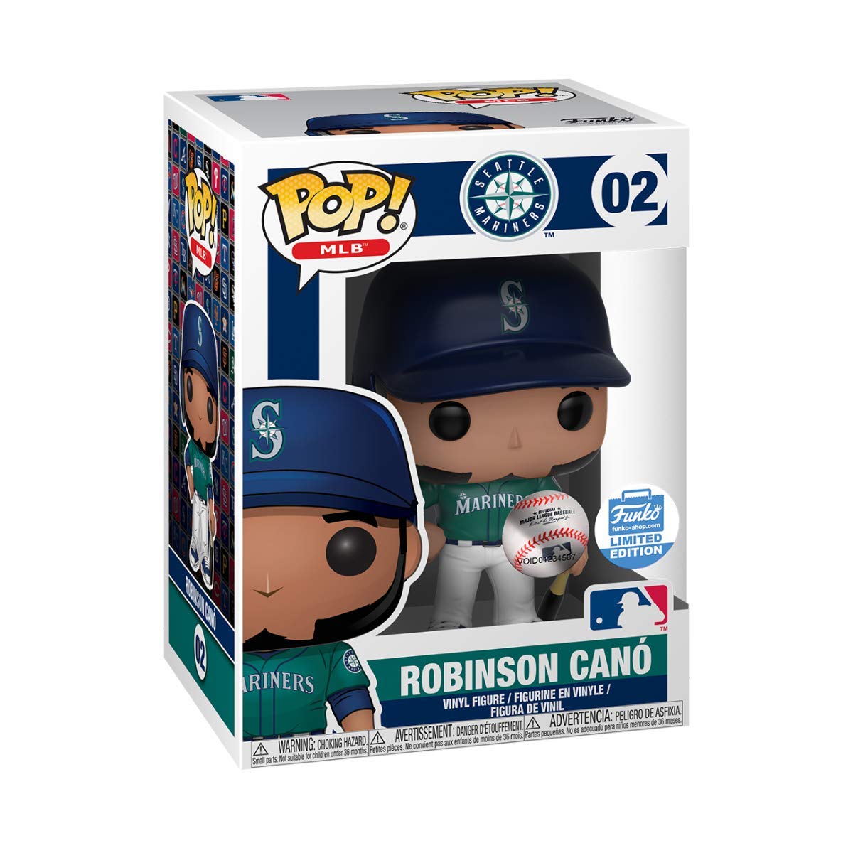 Funko Pop MLB 02 Baseball Seattle Mariners 30166 Robinson Cano'