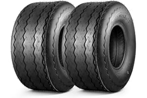 MaxAuto Trailer Tires 18.5X8.50-8 215/60-8 18.5-8.5-8 6PR Load Range C, Set of 2
