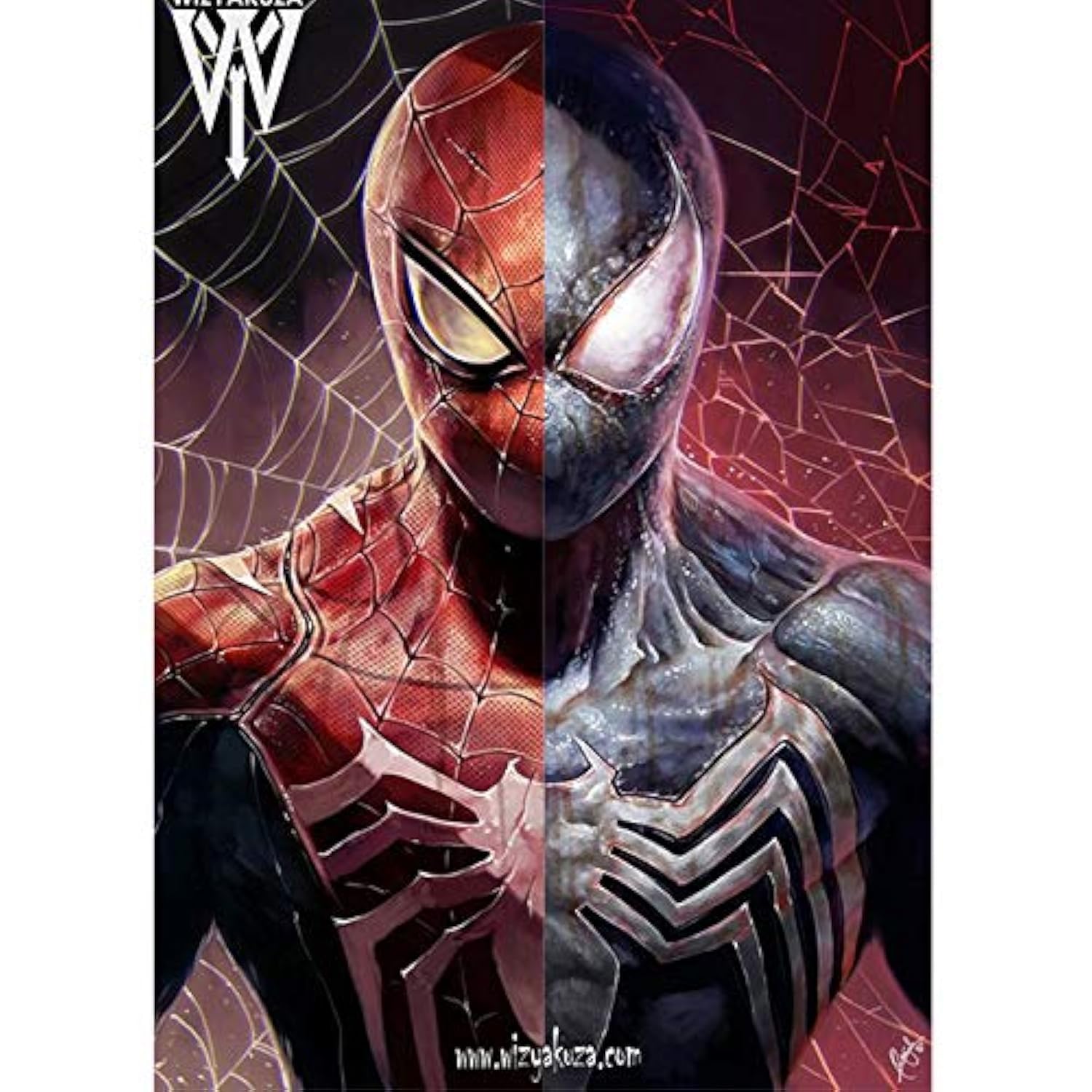 DIY 5D Diamond Art by Number Kit, Super Hero Segmentation Full Diamond Rhinestone Embroidery Cross Stitch Arts Craft for Canvas Wall Decor 11.81x15.75