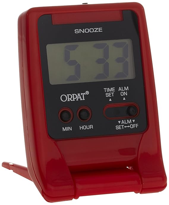 Buy Orpat Beep Alarm Clock (Red, TBZLL627DX) Online at Low Prices in