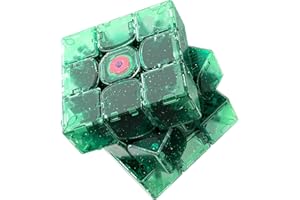 GAN 15 Maglev EmeraldoX Summer Limited Edition, Speed Cube 3x3 Magnetic Speedcube Ultra-Lightweight Brain Teasers Puzzle Fidg
