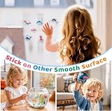 GUYUCOM 4 Pack Reusable Sticker Books Ocean Body Insect Farm Kids 3 4+ view 3