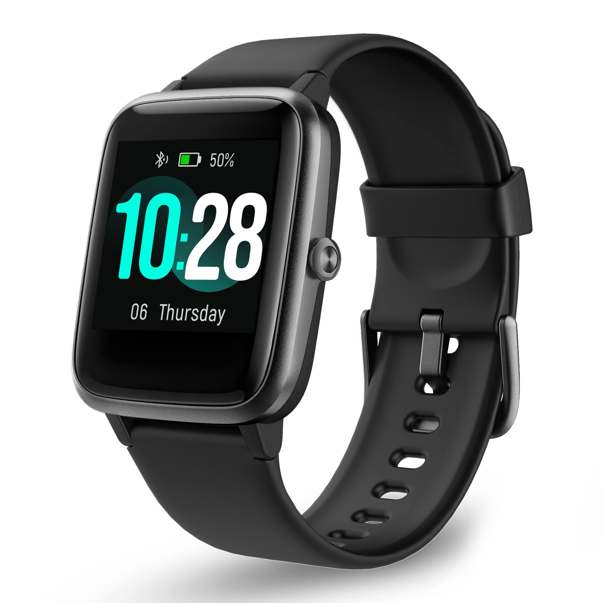 Photo 1 of OCTANDRA Move VeryFitPro Smart Watch HR Heart Rate Sleep Monitor IP68 Waterproof Activity Fitness Tracker Step Counter Pedometer Exercise Running Watch Fitness Watches for Men & Women (ID205L) (Black)