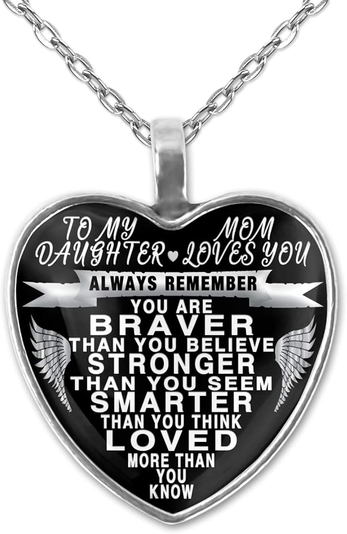 to my mom necklace