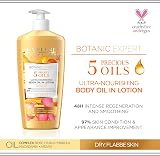 Eveline Cosmetics Botanic Expert Body Oil Balm Rose Macadamia Argan Hydrated view 2