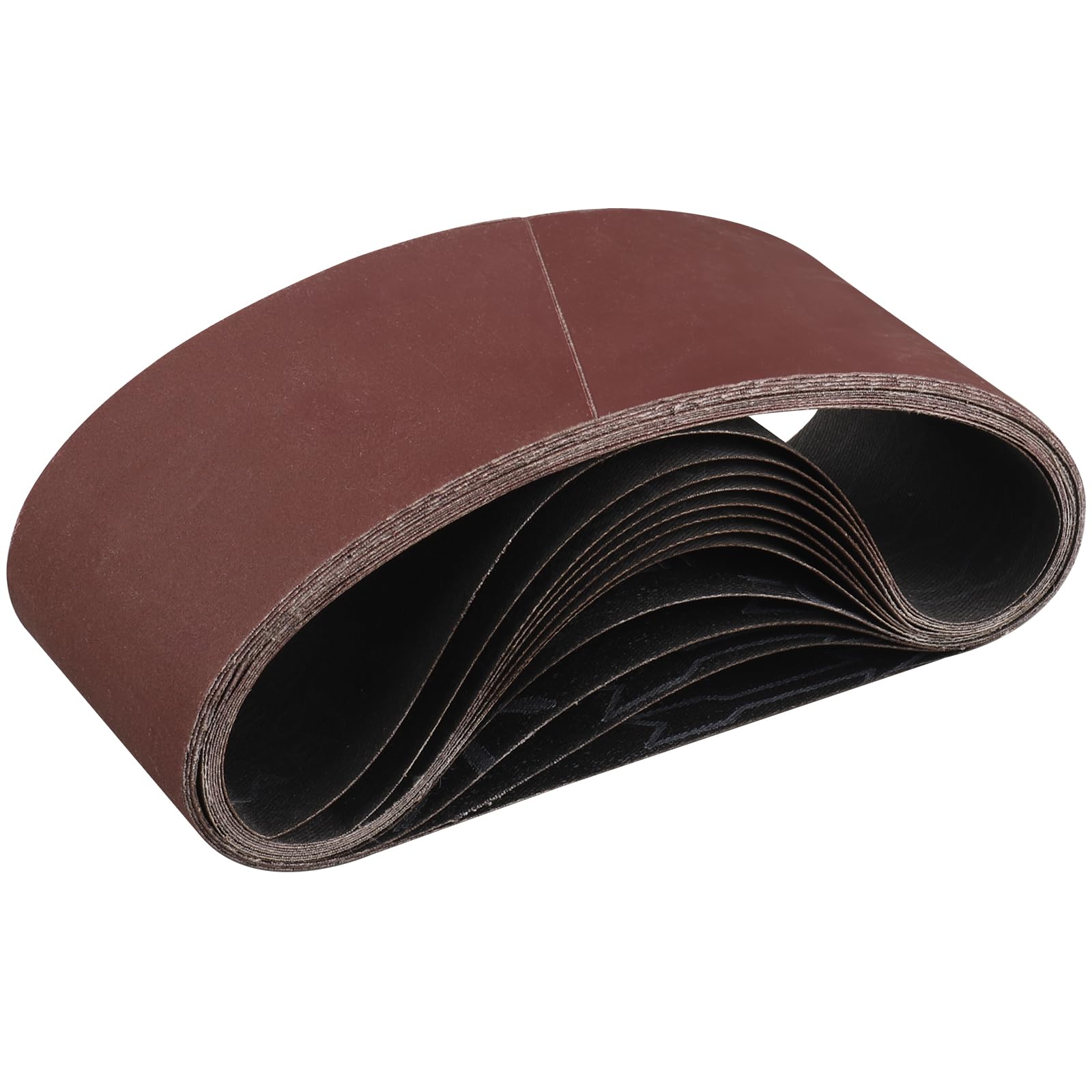 STEBRUAM Sanding Belt 75 x 457 mm,12PCS 400 Grit