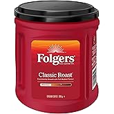 Folgers Classic Roast Medium Dark Roast, Ground Coffee, 816g Canister