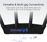 ASUS RT-BE58U BE3600 WiFi 7 AiMesh Router 3600 Mbps 2.5G WAN/LAN view 7