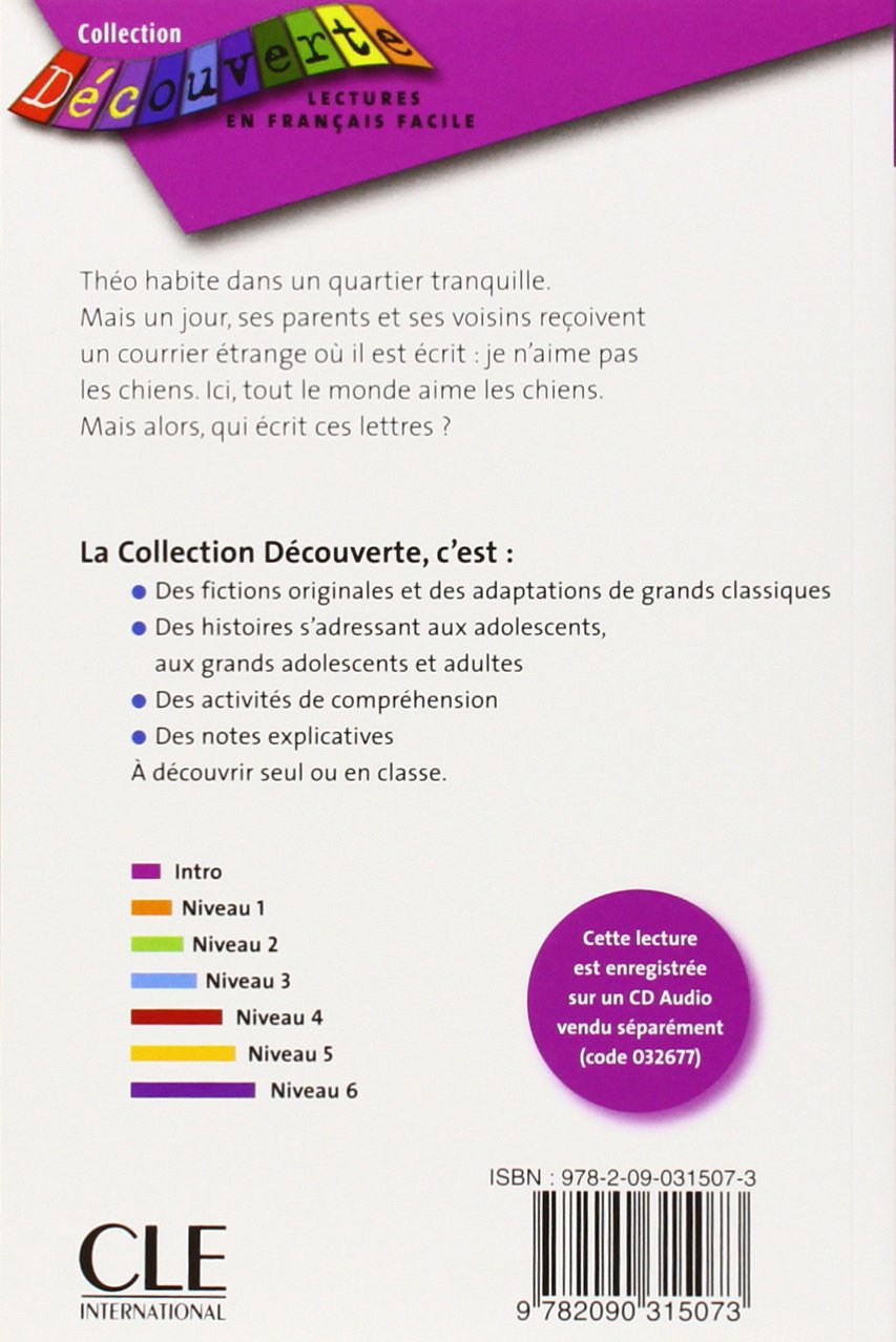 Chiens Et Chats Niveau Intro Decouverte Lectures En