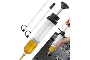 bylikeho Oil Extractor,Fluid Extractor,Car Accessories Auto Syringe Pump Automotive Fluid Syringe Pump Manual Suction Vacuum 