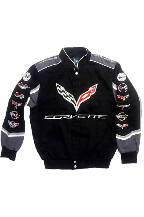Amazon.com: Corvette C7 Twill Jacket 