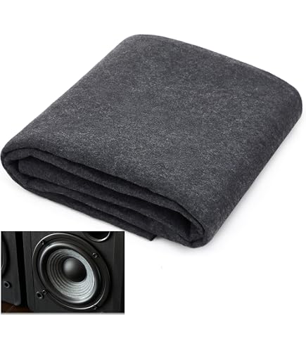 thumbnail image 2 of Polymat 12ft X 45in Black Speaker Carpet Roll + 2 Cans 777 Glue – For Subwoofer Boxes 2 of 6