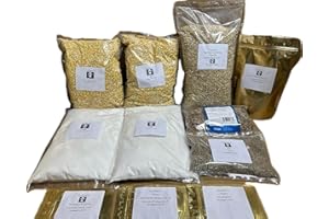 ESKS Outlaw X Deluxe Master Distillers Mash Ingredients Kit for Bourbon Shine includes Malted Grains, Yeast, Charcoal, Oak Chips and More!