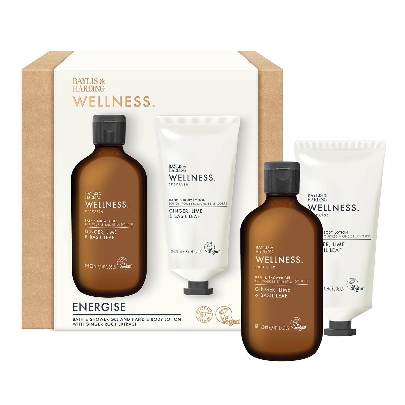 Baylis & Harding Wellness Luxury Body Care Gift Set (Pack of 1) - Vegan Friendly