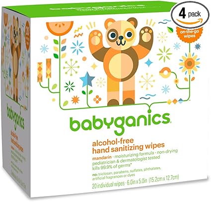 babyganics individual wipes