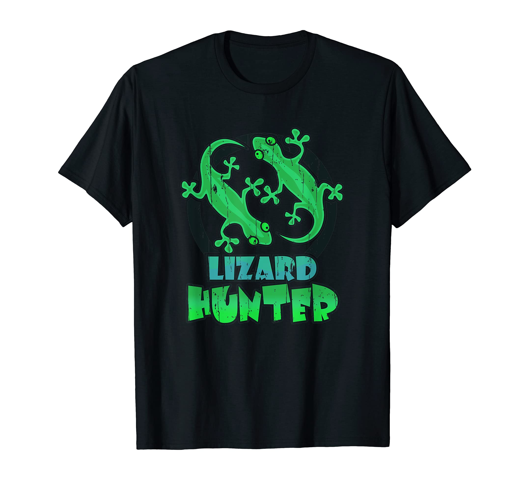 Lizard Hunter Funny Reptile Herpetology T-Shirt